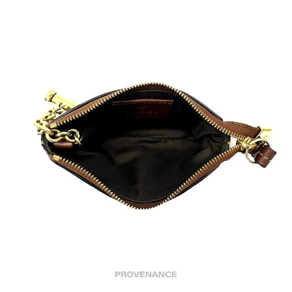 🔴 Gucci Key Pouch Cles - GG Supreme Brown - Picture 6 of 8